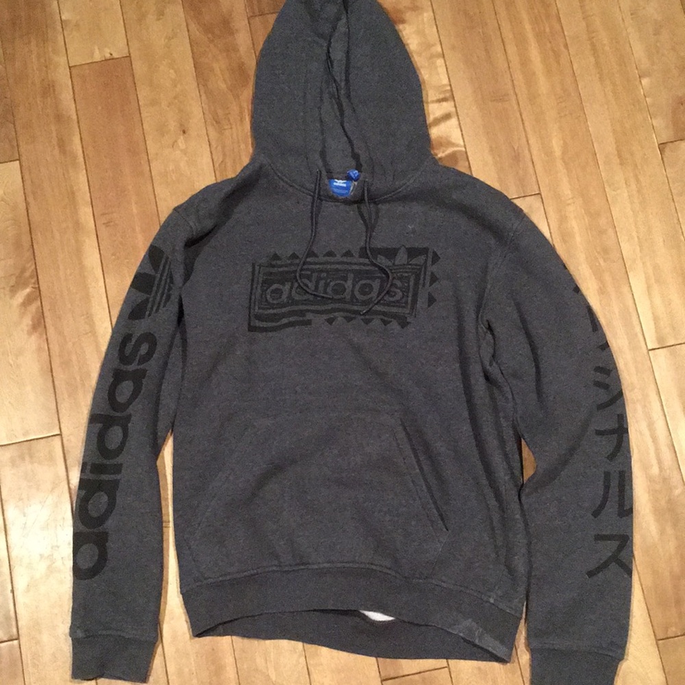 Grey Adidas Hoodie